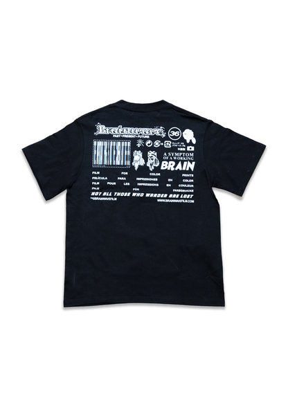 Brainwave Logo Tee - Black