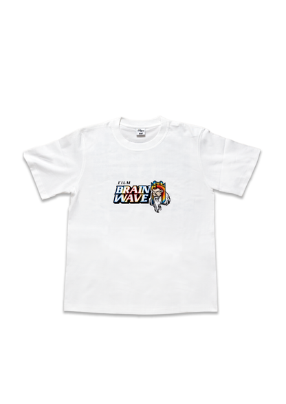 Brainwave Logo Tee - White